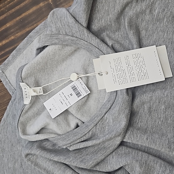 NWT Joie Soft Tammy B Oversized Sweater Heather Grey Size Medium - Picture 4 of 7